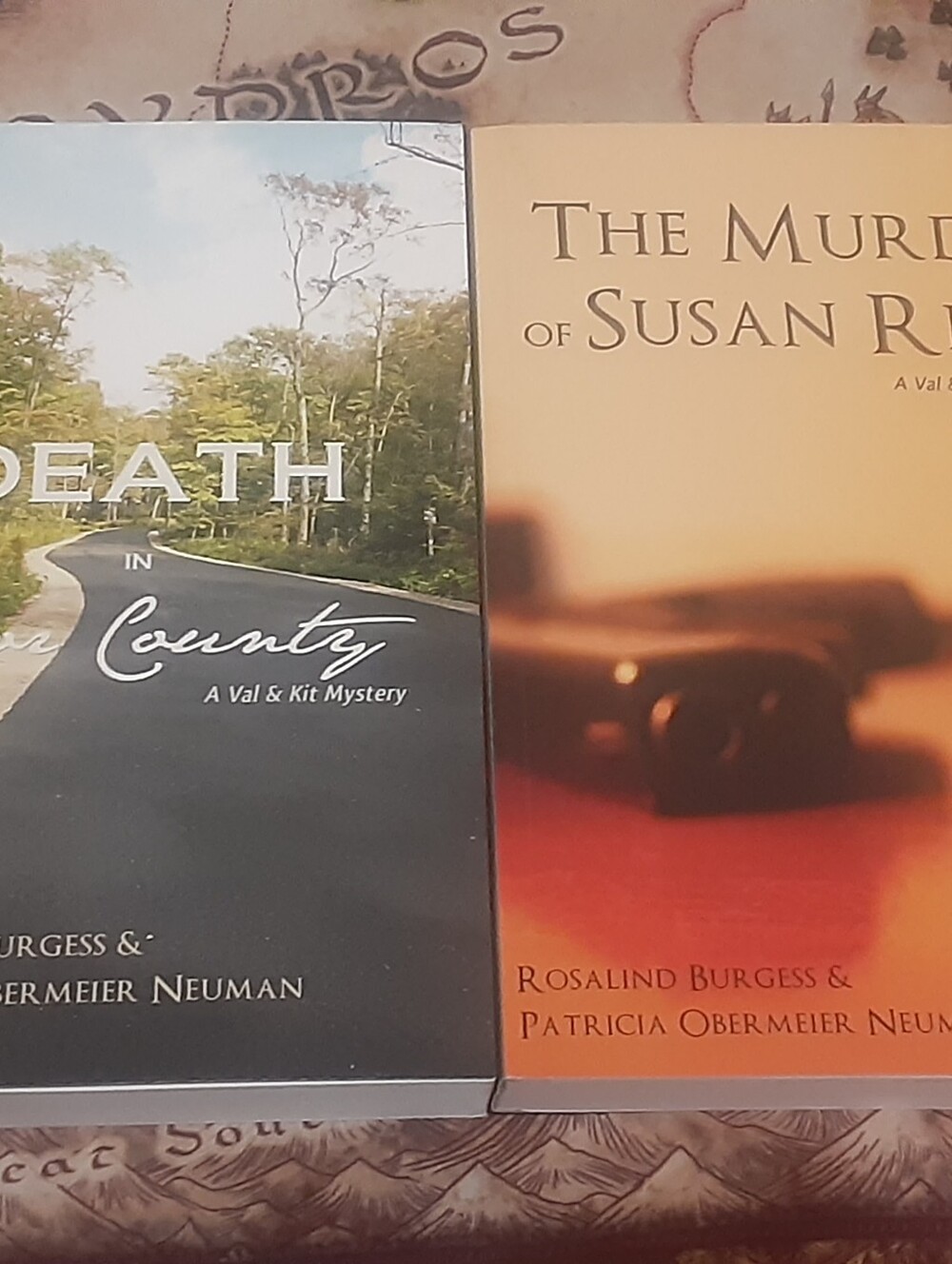 Death in Door County and The Murder of Susan Reed mystery book lot by Rosalind B
